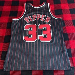 Chicago Bulls #33 Scottie Pippen NBA Hardwood Classics Mitchell & Ness Jersey